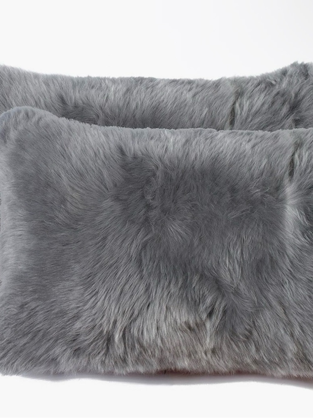 NEW Set of 2 Natural New Zealand 12x20 Genuine sheepskin 2 pillows  $259 MSRP